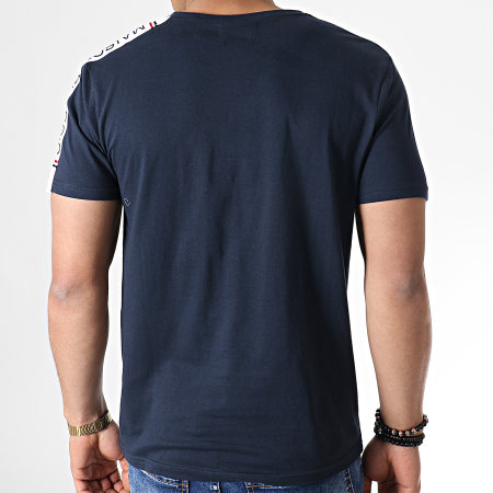 La Maison Blaggio - Tee Shirt Poche Metili Bleu Marine