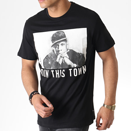 Only And Sons - Tee Shirt Rapper Noir