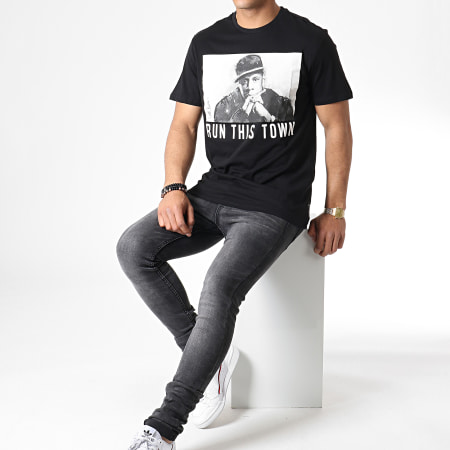 Only And Sons - Tee Shirt Rapper Noir