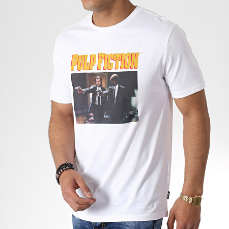 Only And Sons - Tee Shirt Pulp Fiction Blanc