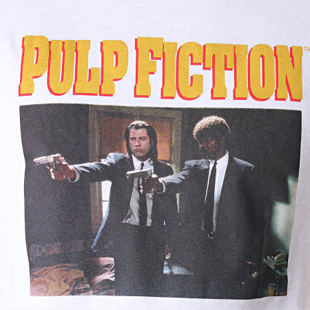 Only And Sons - Tee Shirt Pulp Fiction Blanc