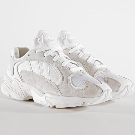Adidas Originals - Baskets Yung-1 B37616 Cloud White Footwear White