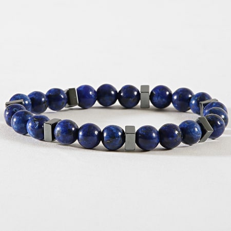 Black Needle - Bracelet 65 Bleu Roi Marbre