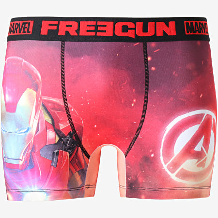 Freegun - Boxer Iron Man Rouge