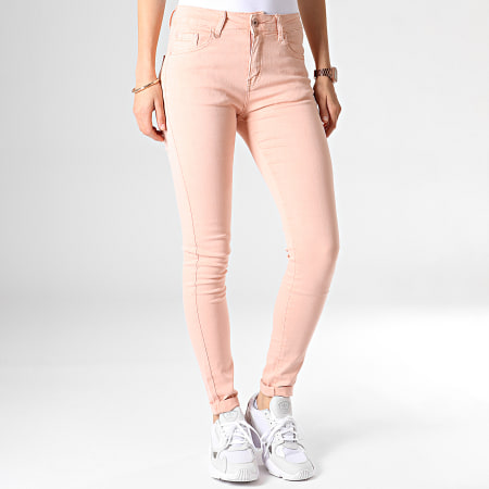 Girls Outfit - Jean Slim Femme RW837 Rose