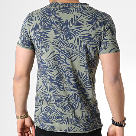 MTX - Tee Shirt TM0178 Vert Kaki Floral