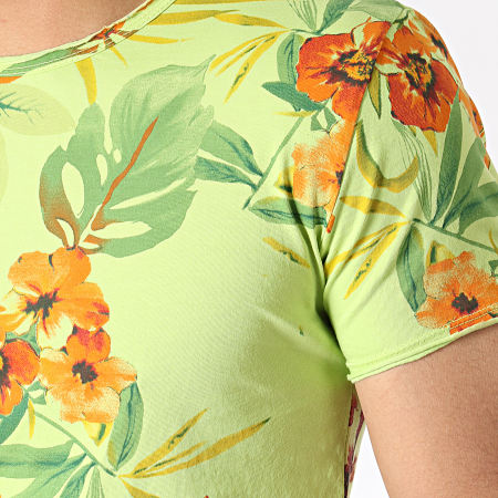 MTX - Tee Shirt TM0169 Vert Floral