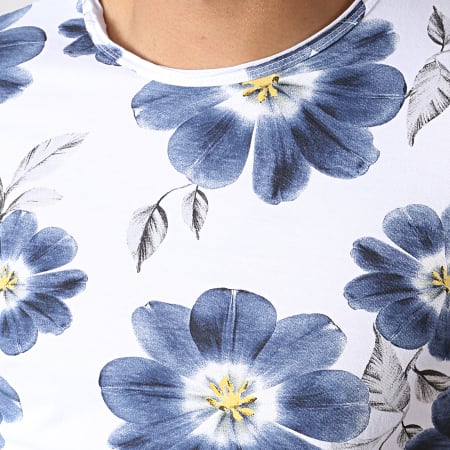 MTX - Tee Shirt TM0177 Blanc Floral
