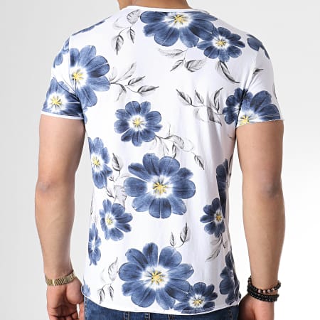 MTX - Tee Shirt TM0177 Blanc Floral