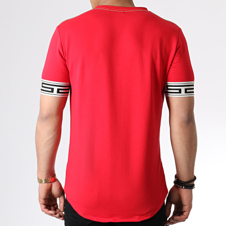 Aarhon - Tee Shirt Oversize 91316 Rouge