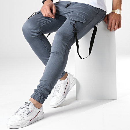 Classic Series - Jogger Pant Skinny DH-2684 Gris Anthracite