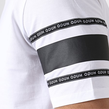 HUGO - Tee Shirt Reverse Logo Durned-U6 50410898 Blanc
