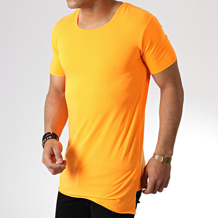 Ikao - Tee Shirt Oversize F439 Orange Fluo