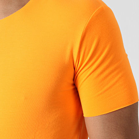 Ikao - Tee Shirt Oversize F439 Orange Fluo