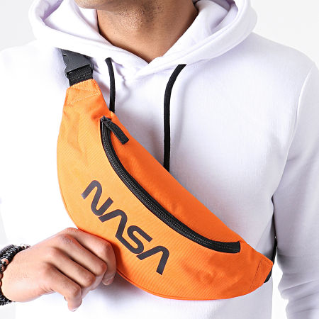 NASA - Sacoche Banane Worm Logo Orange