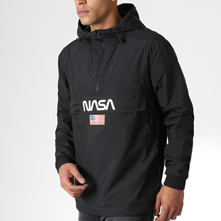 NASA - Coupe-Vent Worm Logo Noir