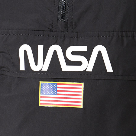 NASA - Coupe-Vent Worm Logo Noir