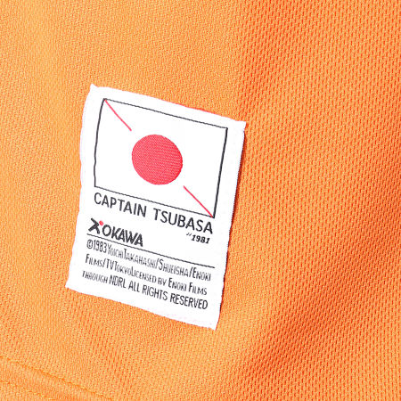 Okawa Sport - Tee Shirt De Sport Olive Et Tom Price 1 Orange Blanc
