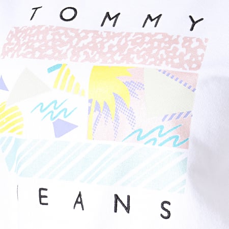 Tommy Hilfiger - Sweat Crewneck Femme Summer Logo 6696 Blanc