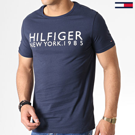 Tommy Hilfiger - Tee Shirt Logo 1172 Bleu Marine