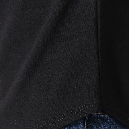Uniplay - Tee Shirt Oversize A Strass ZS010 Noir Renaissance