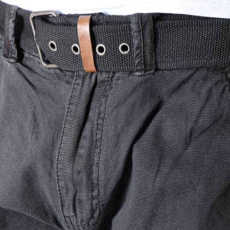 Indicode Jeans - Short Cargo Bolton Noir