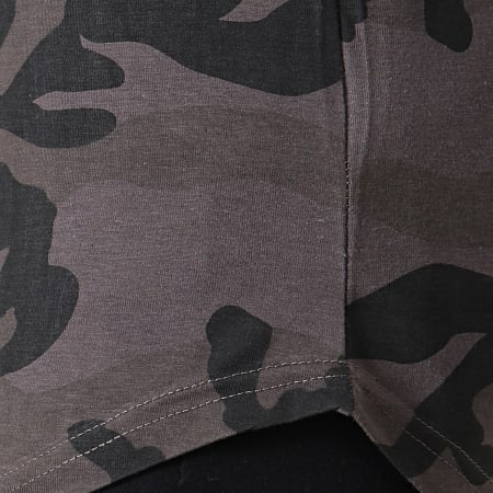 Urban Classics - Tee Shirt Oversize TB1646 Gris Anthracite Camouflage