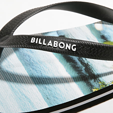 Billabong - Tongs Tides Horizon Noir Bleu Ciel