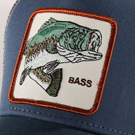 Goorin Bros - Casquette Trucker Bass Bleu Gris