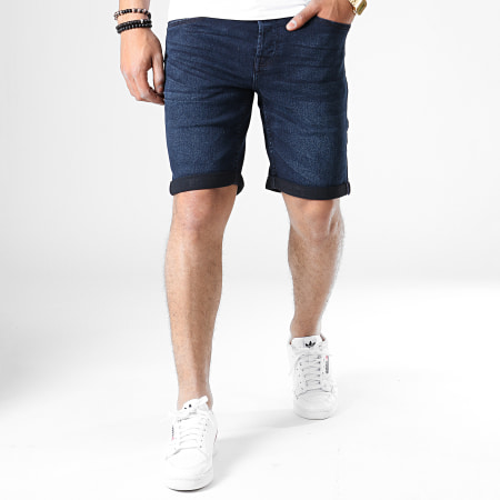 Only And Sons - Short Jean Ply Bleu Brut