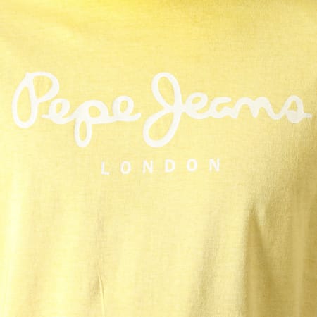Pepe Jeans - Tee Shirt West Sir PM504032 Jaune