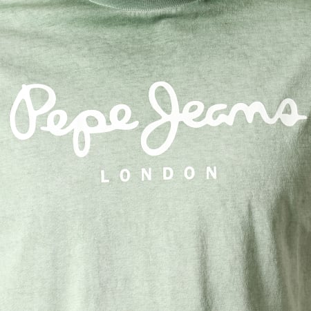 Pepe Jeans - Tee Shirt West Sir Vert PM504032 Kaki