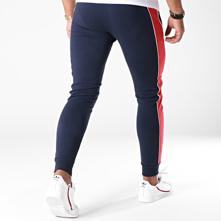 Produkt - Pantalon Jogging A Bandes VIY Will Bleu Marine Rouge
