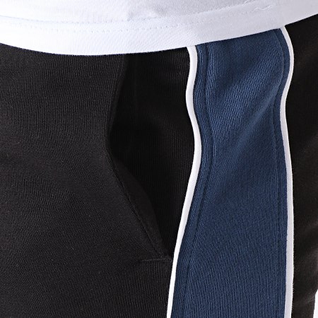 Produkt - Pantalon Jogging A Bandes VIY Will Noir Bleu Marine