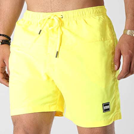Short de bain on sale jaune fluo