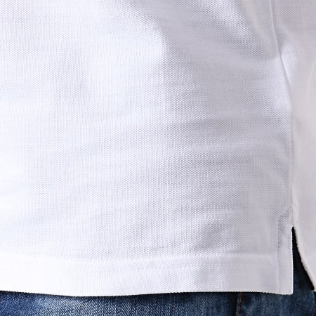 Calvin Klein - Polo Manches Courtes Badge Pima Cotton 2761 Blanc