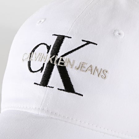 Calvin Klein - Casquette Monogram 4870 Blanc