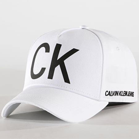 Calvin Klein - Casquette CK Jeans 4872 Blanc