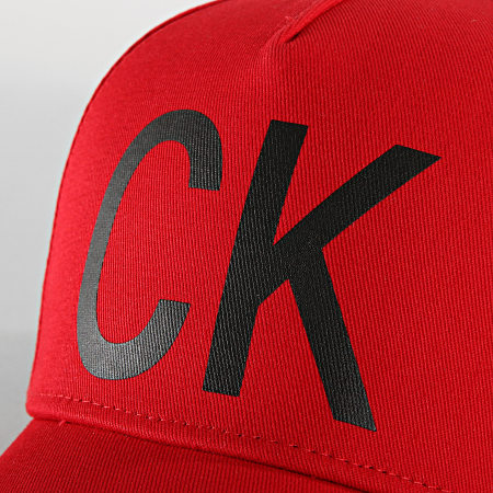 Calvin Klein - Casquette CK Jeans 4872 Rouge