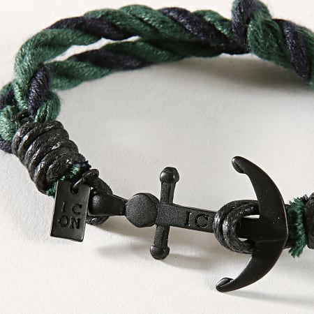 California Jewels - Bracelet Captain Flint Vert Bleu Marine Noir