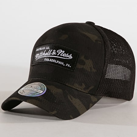 Mitchell and Ness - Casquette Trucker Multicam Noir Camouflage