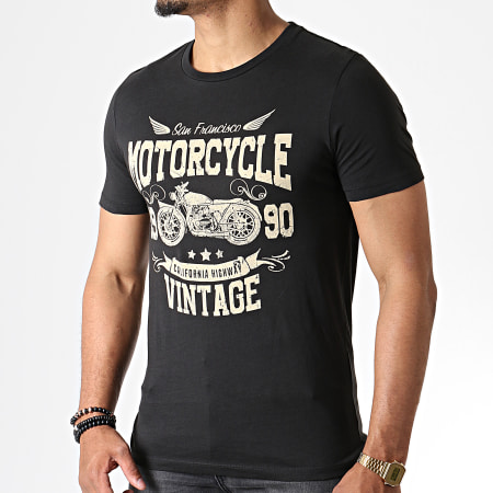 Produkt - Tee Shirt AUK New Biker Noir