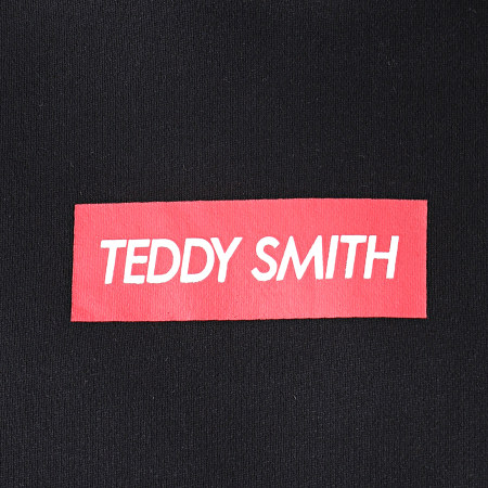 Teddy Smith - Sweat Capuche A Bandes Dam Noir