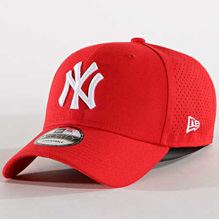 New Era - Casquette 9Forty Poly Perf New York Yankees Rouge