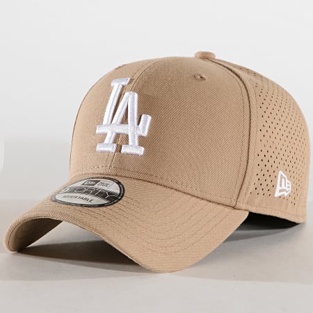 New Era - Casquette Poly Perf 940 Los Angeles Dodgers 11941643 Beige