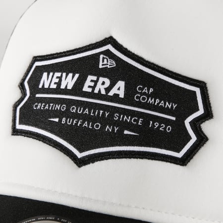 New Era - Casquette Trucker Patch 11941676 Noir Blanc
