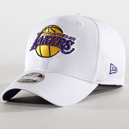 New Era - Casquette 9Fifty Stretch Snap Los Angeles Lakers Blanc