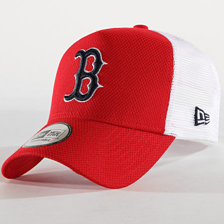 New Era - Casquette Trucker Diamond Era boston Red Sox Rouge