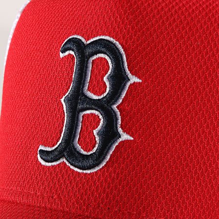 New Era - Casquette Trucker Diamond Era boston Red Sox Rouge