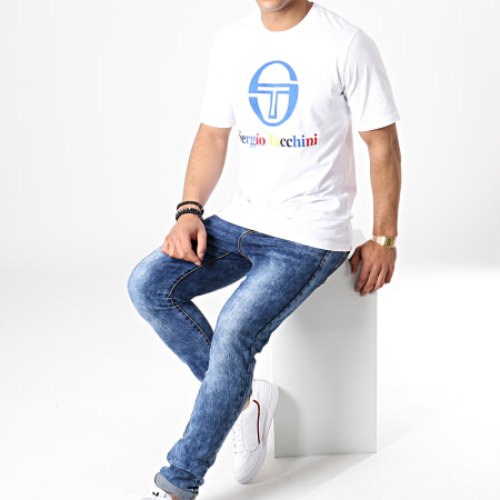 Sergio Tacchini - Tee Shirt Chiko 38049 Blanc